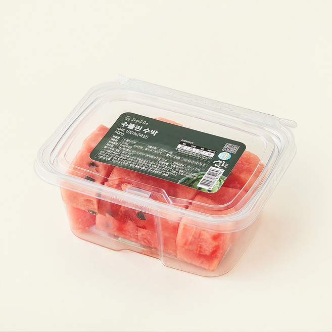 수플린 수박, 1개, 500g