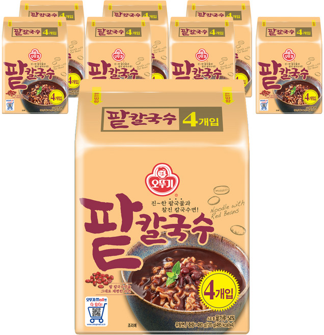 오뚜기 팥칼국수, 120g, 32개