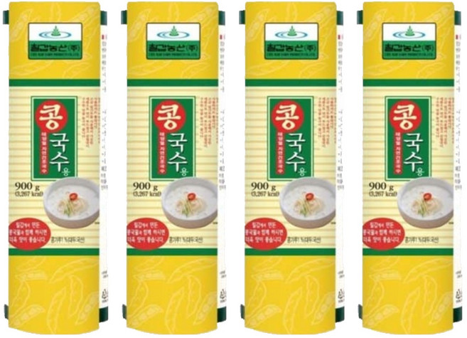칠갑농산 콩국수용 국수, 900g, 4개