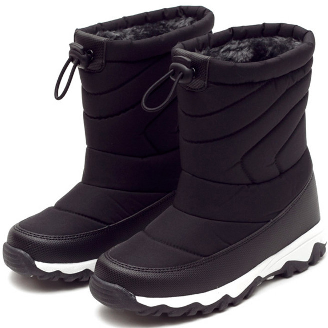 MAMI TREE 兒童內刷毛防寒中筒靴