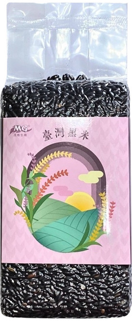 茂格生機 黑秈糙米, 600g, 1包