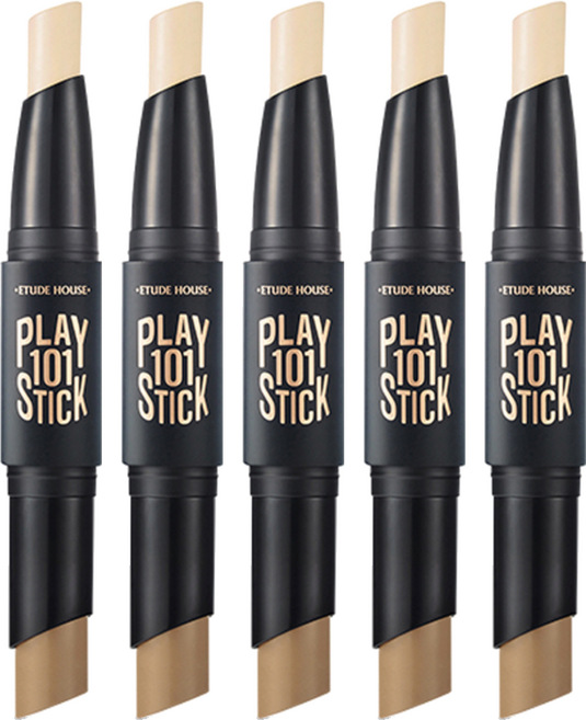 에뛰드하우스 플레이 101 스틱 컨투어듀오 6g, 3호 내추럴, 5개