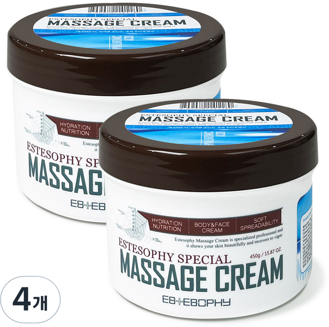 에스테소피 스페셜 마사지크림 히아루론산, 450g, 4개