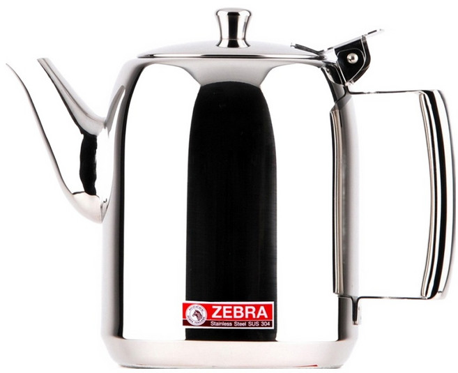 ZEBRA THAILAND 斑馬牌 304不銹鋼咖啡壺, 咖啡壺, 2L, 1個