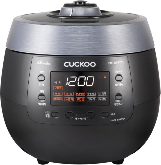 쿠쿠 트윈프레셔 전기압력밥솥 10인용, CRP-RT107FC, 캐비어블루
