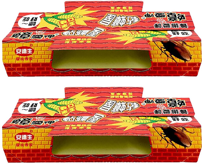 蟑愛呷 安德生 黏蟑屋 玉米 10個, 2盒