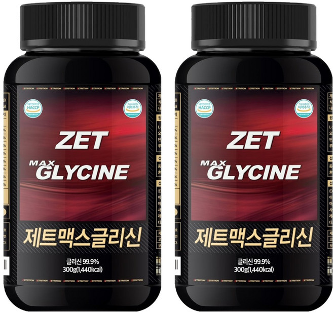 ZETRITION Z-Max 甘胺酸, 2個, 300g