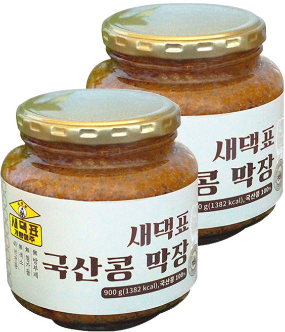 새댁표 국산콩 막장, 900g, 2개