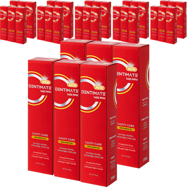 크리오 덴티메이트 일사오공 충치케어 치약, 150g, 36개