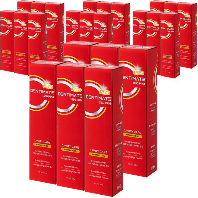 크리오 덴티메이트 일사오공 충치케어 치약, 150g, 24개