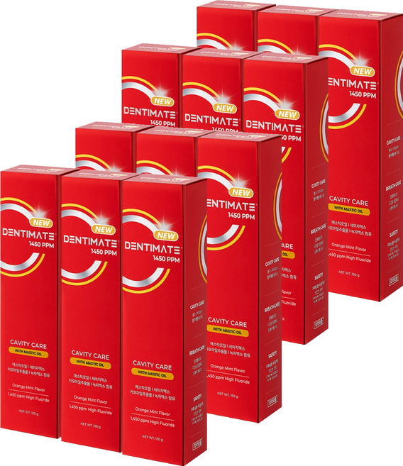 크리오 덴티메이트 일사오공 충치케어 치약, 150g, 12개