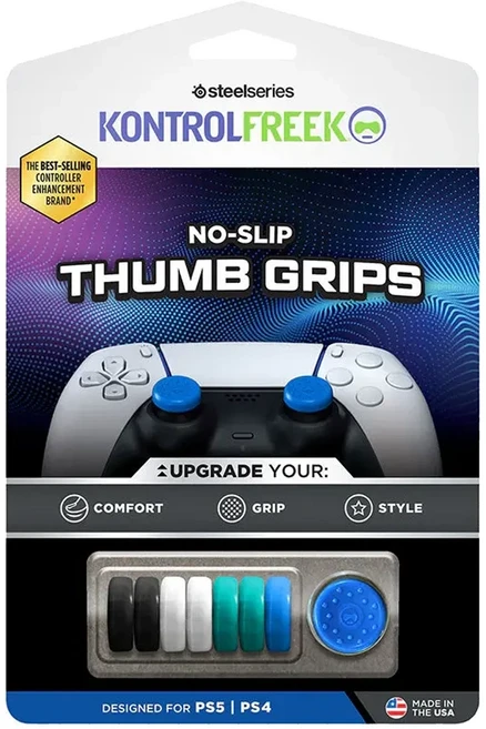 KONTROLFREEK 防滑拇指套 適用PS5/4, 1020-PS5, 多色, 1組