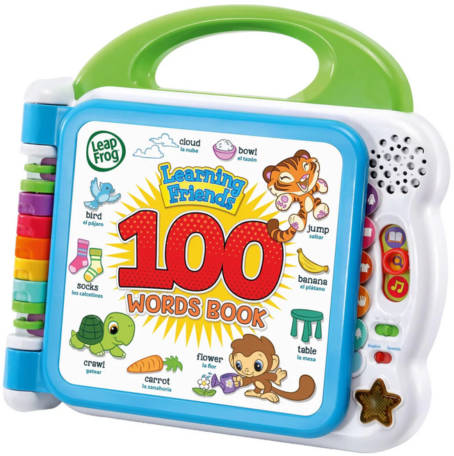 LeapFrog 跳跳蛙 100單字互動認知圖鑑, 平裝書, 1本