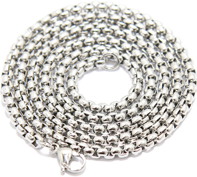 인디라벨 써지컬스틸 목걸이줄 70cm