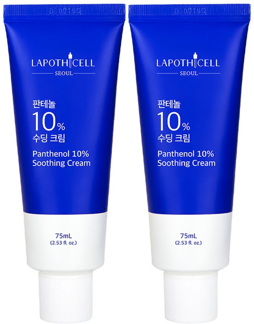 라포티셀 판테놀 10% 수딩 크림, 75ml, 2개
