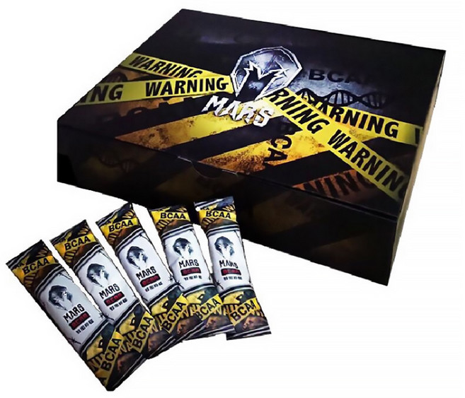 MARS 戰神 BCAA隨手包沖泡飲 蜂蜜檸檬, 15g, 20入, 1盒