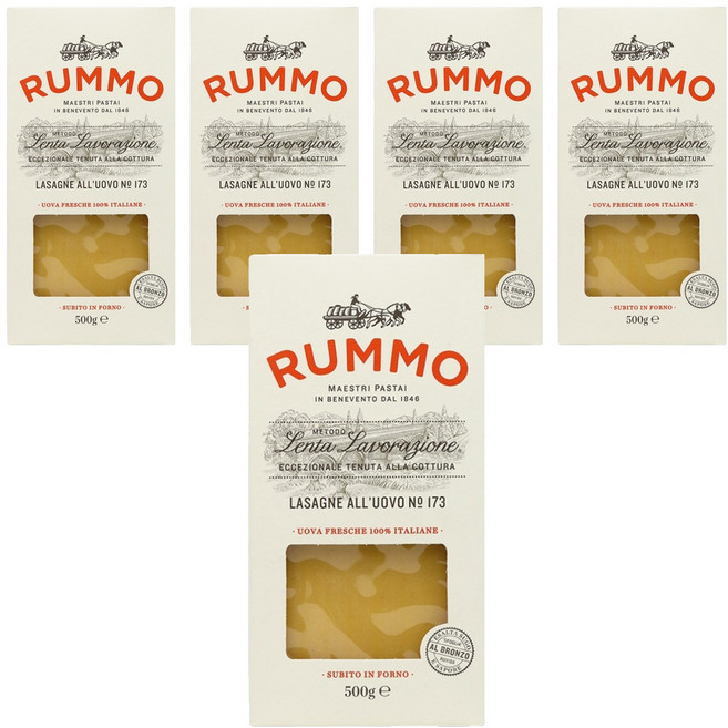 RUMMO 路莫 義大利千層麵, 500g, 5個