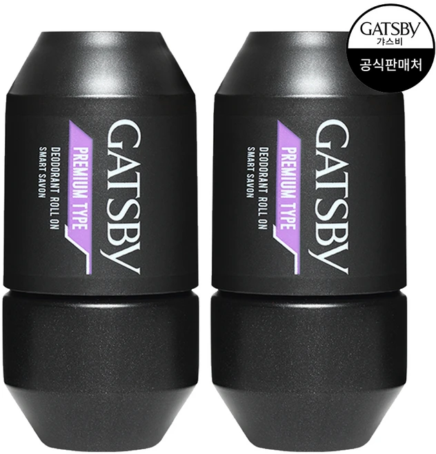 갸스비 프리미엄 타입 데오도란트 롤온 스마트 샤봉, 2개, 60ml - 쿠팡