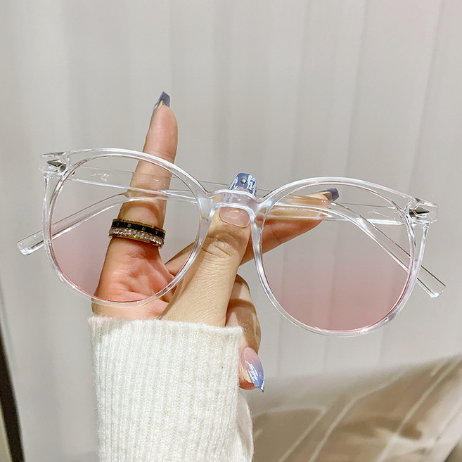 맵시 빛차단 동글이 원형 투톤 틴트 선글라스