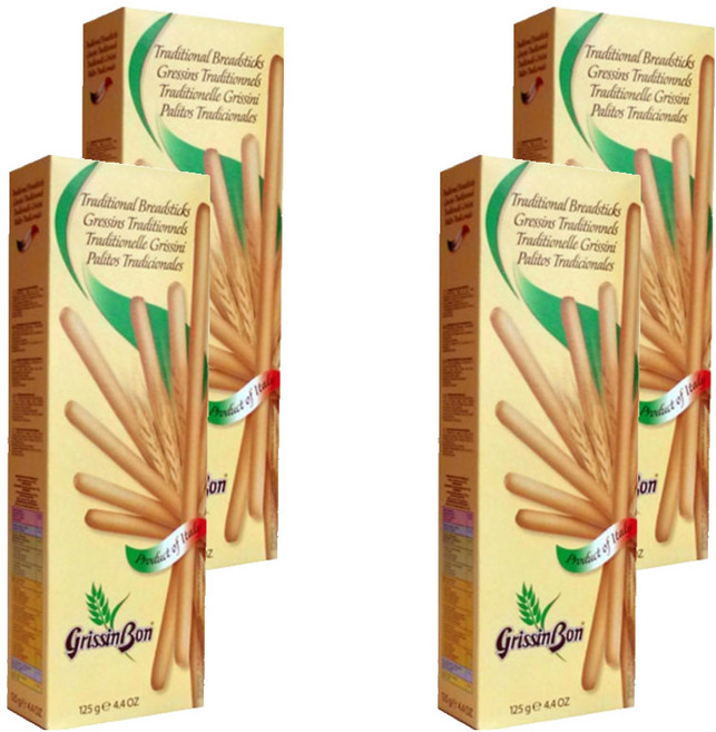 그리신본 그리시니 브레드스틱, 125g, 4개