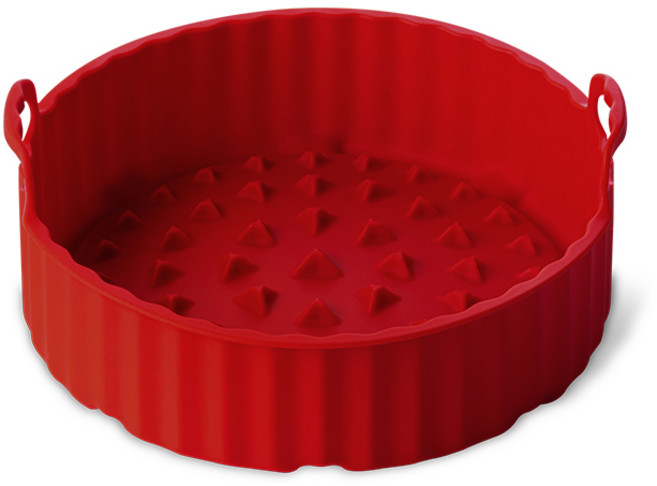 실리만 국내생산 에어프라이어 팟 (중) 빨강, 1개