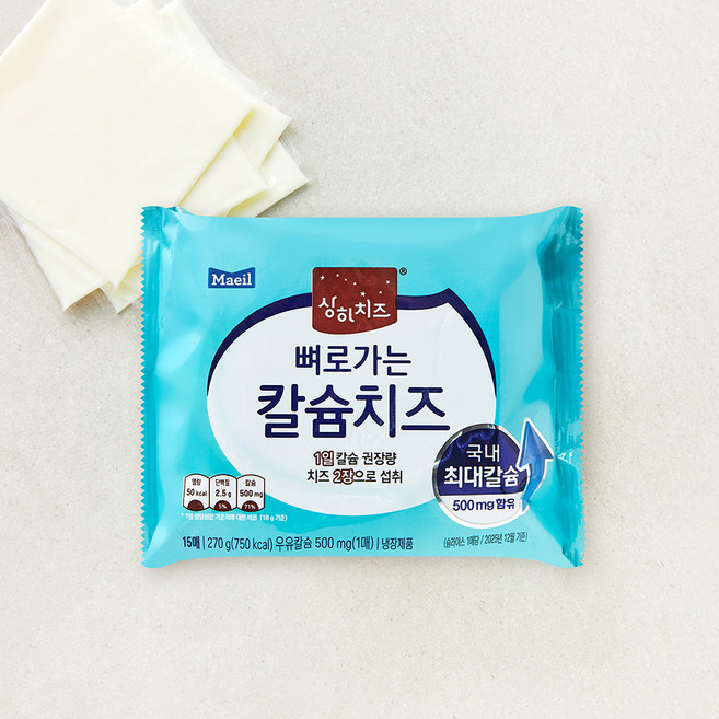 상하치즈 뼈로가는 칼슘치즈, 18g, 15개입, 1개
