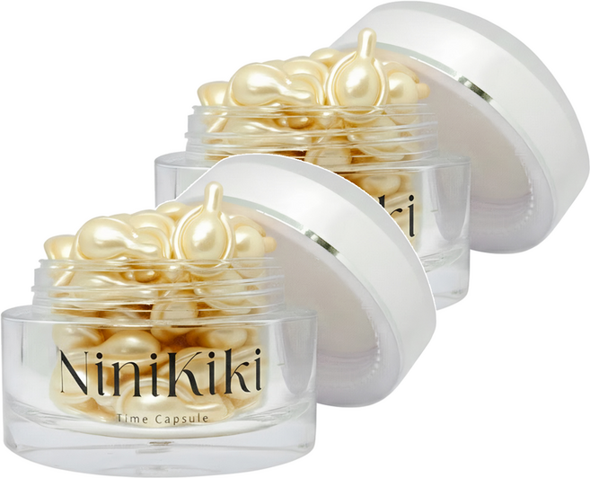 NiniKiki 時空膠囊 3號 金箔瞬導精華 50顆 15g - 方便攜帶, 2件