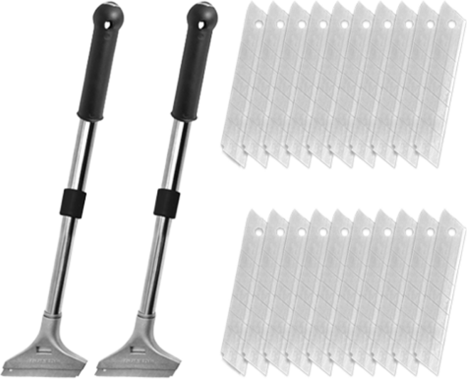 월드크린 해피손 스크래퍼 2단 랜덤발송 + 칼날 10p, 2세트