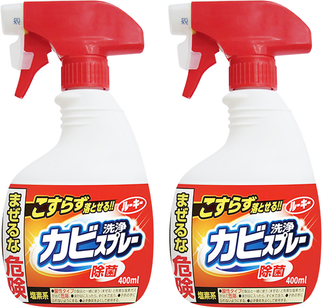 第一石鹼 Rookie 浴室除霉噴霧, 400ml, 2瓶