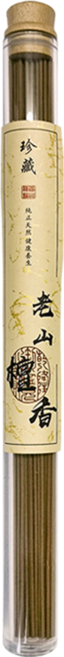 財神小舖 禪韻珍藏老山檀香 臥香 20g/盒 約70-80支/盒 21cm長