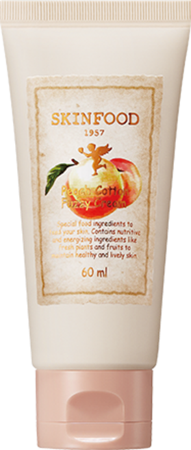스킨푸드 피치뽀송 솜털 크림, 60ml, 1개