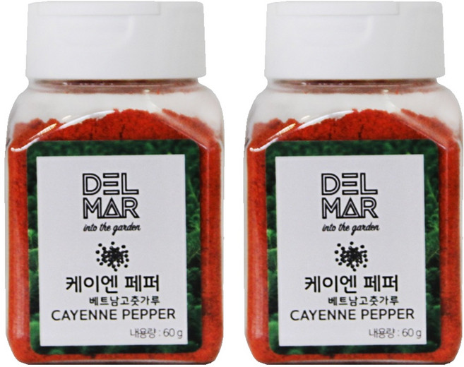 딜리셔스마켓 케이엔페퍼 베트남 고춧가루, 60g, 2개