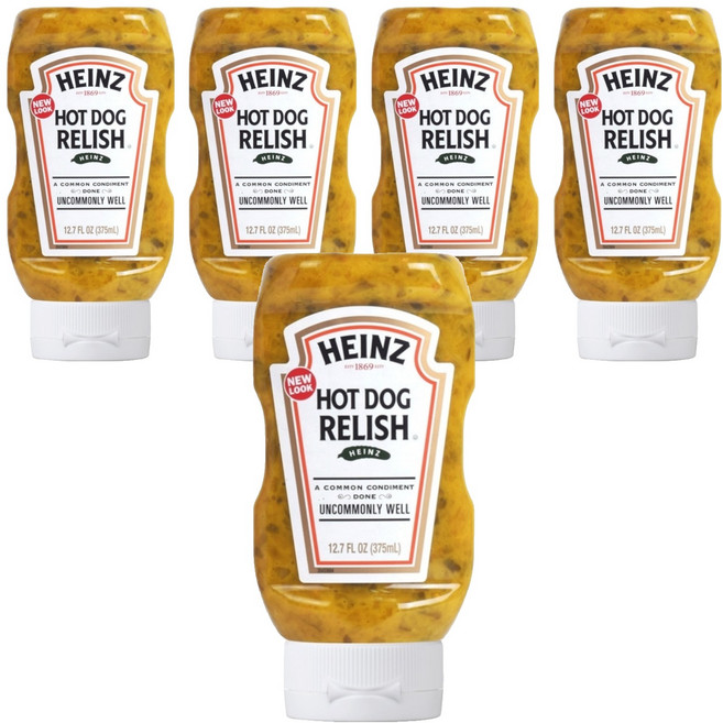 하인즈 핫도그 렐리쉬, 375ml, 5개