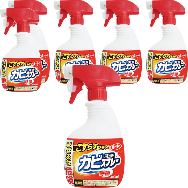 第一石鹼 Rookie 浴室除霉噴霧, 400ml, 6瓶