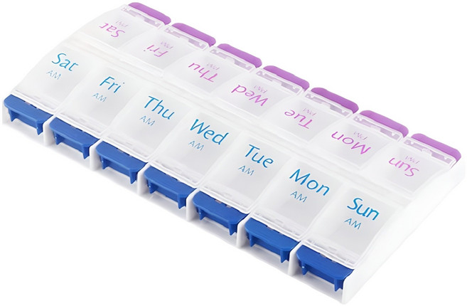 일상나눔 데일리 원터치 약통, 1개