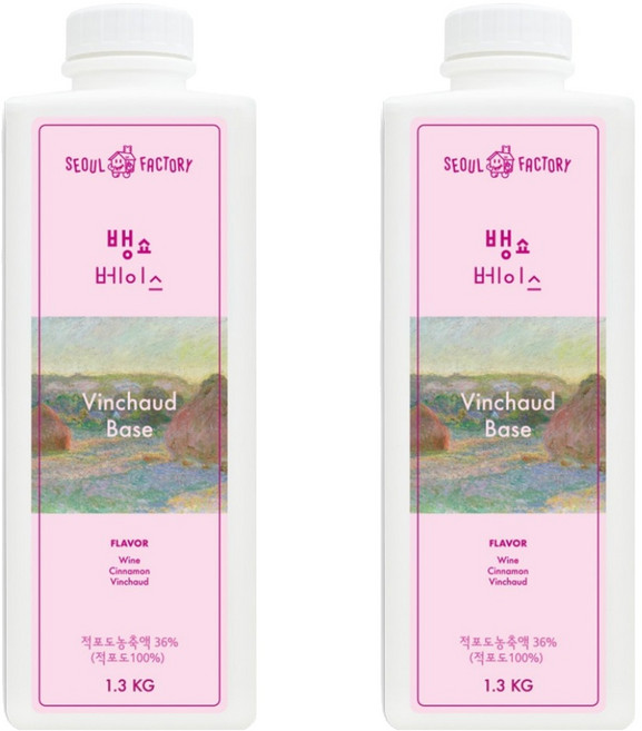 서울팩토리 뱅쇼베이스, 1.3kg, 2개