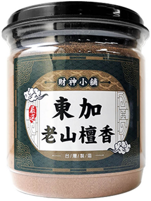 財神小舖 嚴選東加老山檀香粉 NSP-5100-13 100克/瓶, 檀香