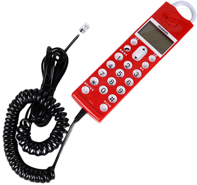 맥슨 벽걸이 유전전화기, MS-007