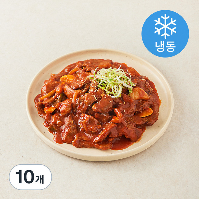 나즐당 뒷고기 돼지 제육볶음 (냉동), 500g, 10개