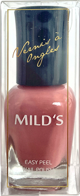 MILD'S 曼思 水性可剝指甲油, 優雅粉 MS001, 7ml, 1瓶