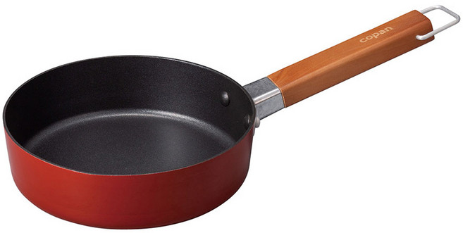 CB JAPAN COPAN系列 IH爐迷你平底鍋 蕃茄紅, 16cm, 1個