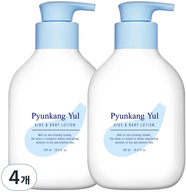 편강율 키즈 앤 베이비 로션 스위트 오렌지, 590ml, 4개 - 쿠팡