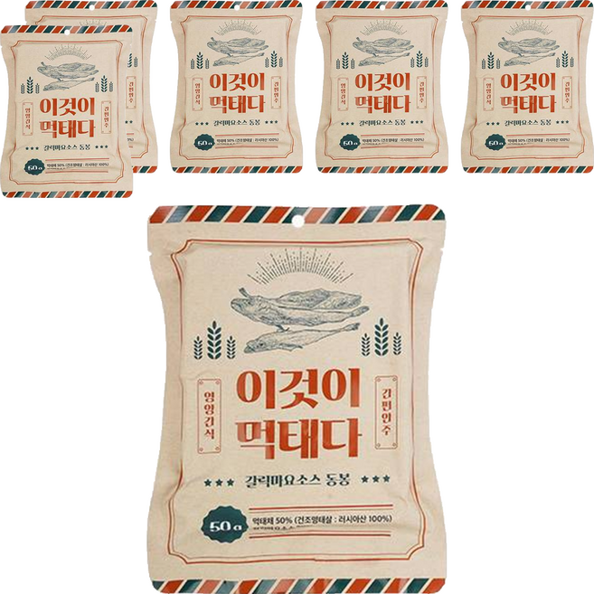홍익상회 이것이 먹태다, 50g, 6개