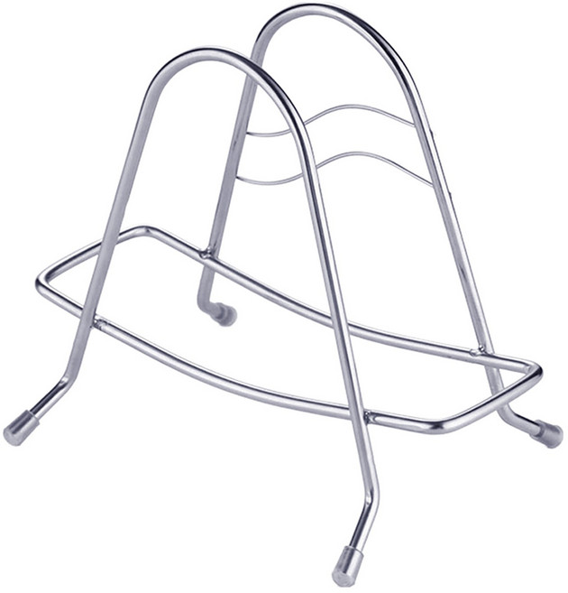 AHOYE 多功能廚房砧板鍋蓋收納架, 1個, 銀色