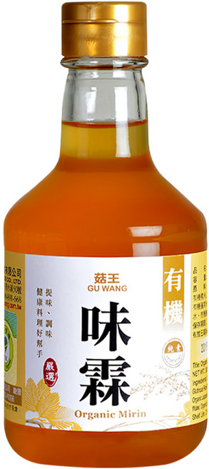 菇王 有機味霖, 300ml, 1瓶