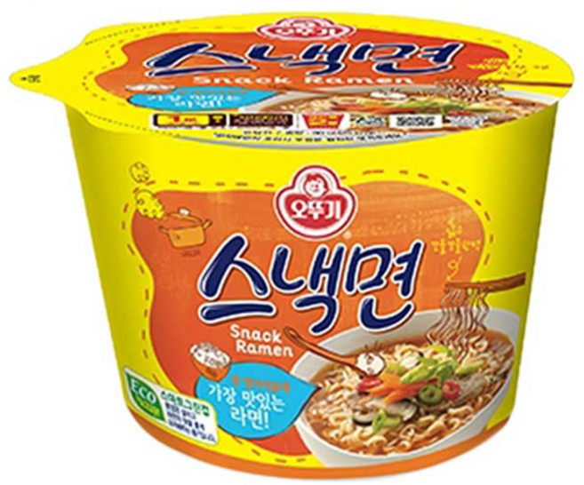 오뚜기 스낵면 90g, 1개