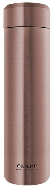 CLARE 316陶瓷保溫杯, 玫瑰金, 660ml, 1個