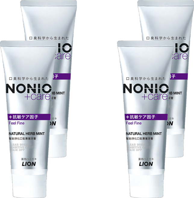 LION 獅王 NONIO 台灣公司貨 終結口氣抗敏牙膏