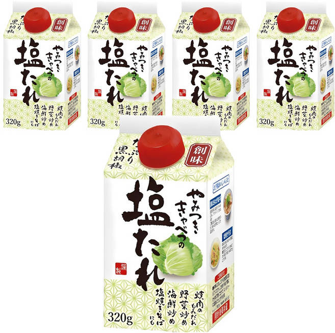 소미 시오다래 소금양념 소스, 320g, 5개