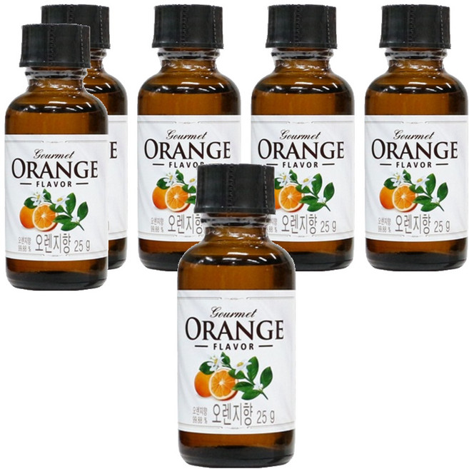 브레드가든 오렌지향 향료, 25g, 6개